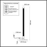 Настольная лампа ODEON LIGHT HIGHTECH ODL23 117 3000K FILLINI 4335/14TL